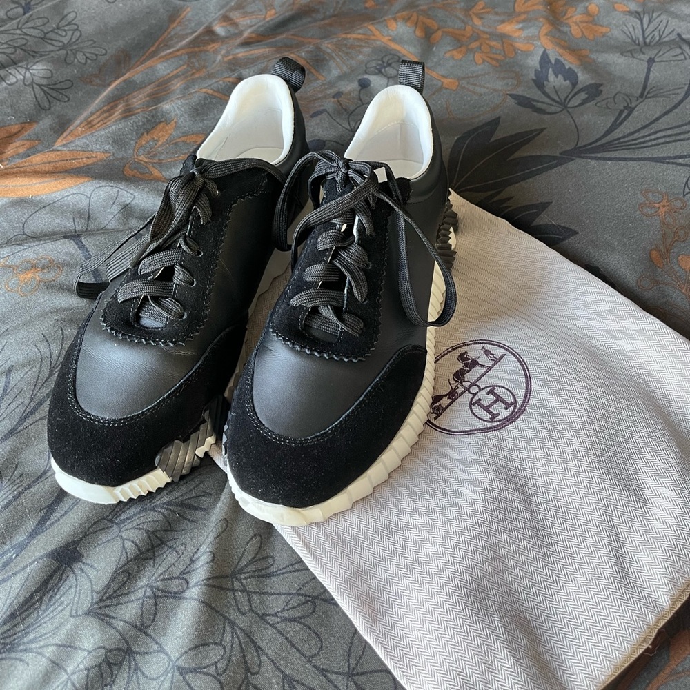 Hermes Bouncing Sneakers | Black | 40